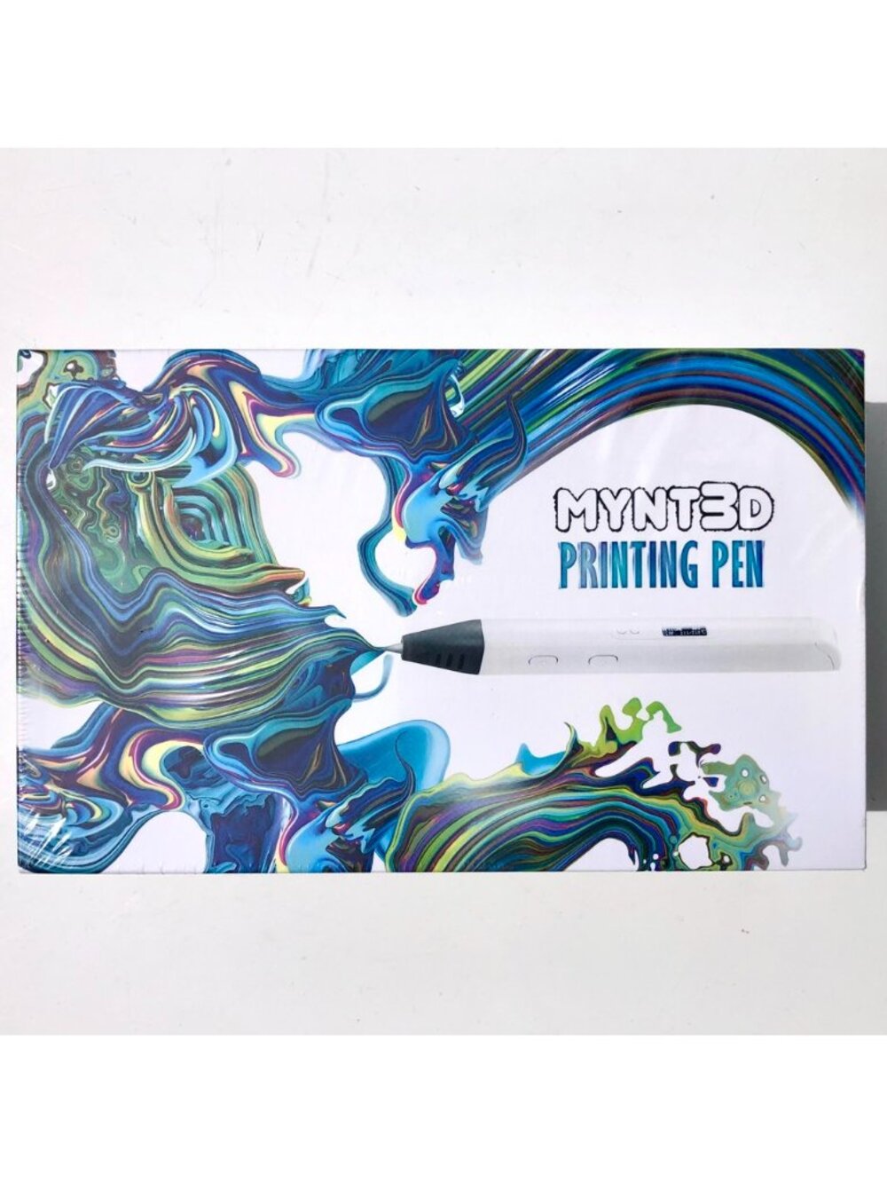 MYNT3D Professional Printing 3D Pen White Ergonomic Touch OLED Display sealed
